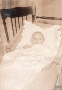 Joseph as a baby
